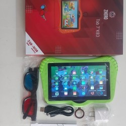 Kidiby kids Wifi Tablet Pc 7 inch Display Zoom Apps with 3D Sunglass