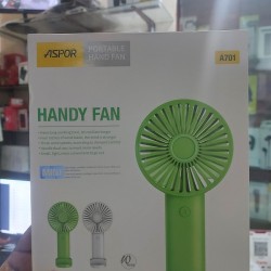 Aspor A701 Portable Hand Fan 3000mAh Rechargeable