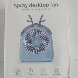 F5 Water Spray Desktop Fan 2000mAh Rechargeable 