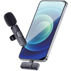 K8 Wireless Clip Microphone For Type-C Rechargeable