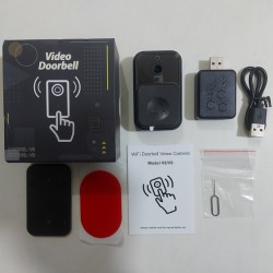 V9 Video Doorbell Camera WiFi Two Way Voice Option Rechargeable