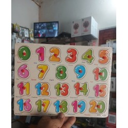 Kids Number Matching Puzzle Card Board 