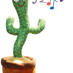 Dancing Cactus Plush Kids Toy Talking 