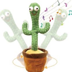 Dancing Cactus Plush Kids Toy Talking 