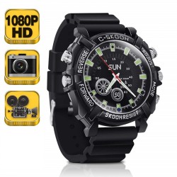 HD Watch Video Camera 12mp 32GB Memory Night Vision