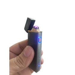 Metal Body Double Arc USB Lighter