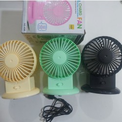 Mini Charge Double Wind Blade Fan Rechargeable