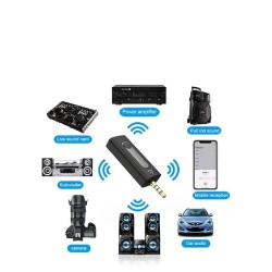 K35 Pro Dual Mic Wireless Microphone For Smartphone DSLR 