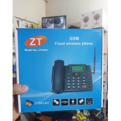 ZT600+ Dual Sim Land Phone Auto Call Record FM Radio