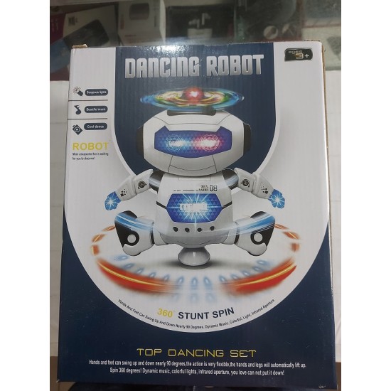 Dancing Robot with 3D Lights and Music Multi Color