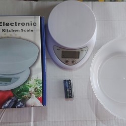 Kitchen Weight Scale Up to 5KG With Bowl