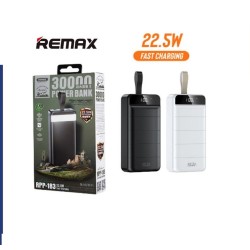 Remax RPP 183 Power Bank 30000mAh Fast Charging 22.5W