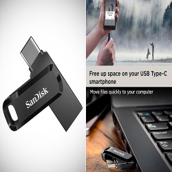 SanDisk Dual Drive Go USB Type-C 128GB OTG Pen Drive Flash Drive