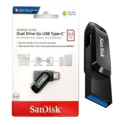 SanDisk Dual Drive Go USB Type-C 64GB Pen Drive Flash Drive