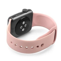 HW12 Smart watch Waterproof Side Button working Call SMS Fitness Tracker - Pink