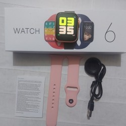 T500 Plus Pro Smart watch Series 6 - Pink