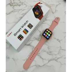 T55 Plus Smart watch Series 6 Water-resetCrown Button Working Calling Feature - Pink