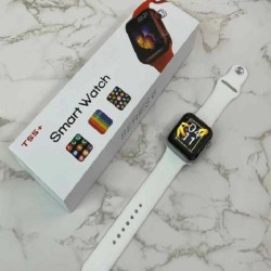 T55 Plus Smart watch Series 6 Water-reset Crown Button Working Calling Option - White