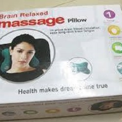 Brain Relaxed Massage Pillow - Red