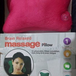 Brain Relaxed Massage Pillow - Red