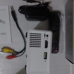 Mini LED Projector Pendrive And Picture TV Supported