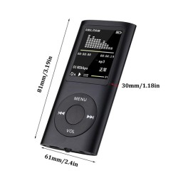 AR15 Mp3 Player with FM Radio Mp4 Player Black