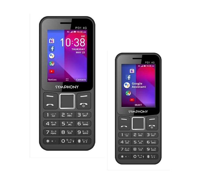 symphony 4g feature phone