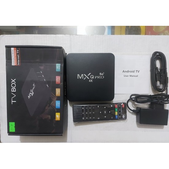 MXQ Pro Android TV BOX 2GB RAM Wifi Play Store internet TV