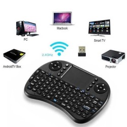 i8 Mini Wireless Keyboard With Touch Mouse Pad backlit