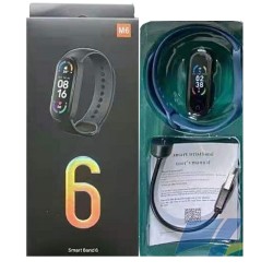 M6 Smart Band Fitness Tracker Black