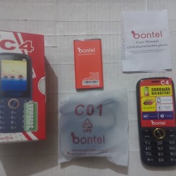 Bontel C4 Mobile Phone 3000mAh Battery Four Sim