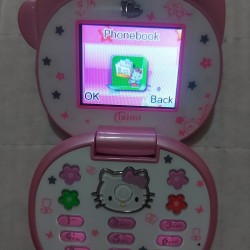 Hello Kitty Taiml K688 Mini Folding Mobile Phone