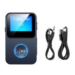 C33 Bluetooth Receiver LED Display With Mic MP3 Music TF Player