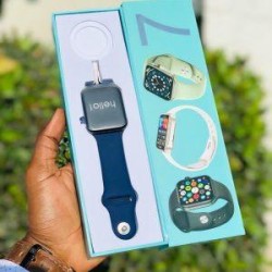 N76 Smart Watch Waterproof Series 7 Calling Option - Blue