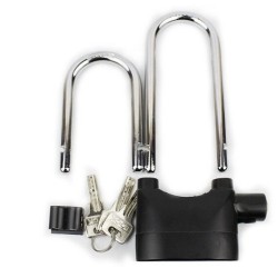 Bicycle Alarm Lock Anti-Theft Padlock SIZE Big