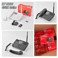 DLNA ZT9000 Dual Sim Land Phone With Auto Call Record FM Radio