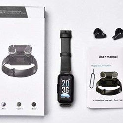 T89 Smart Watch TWS Bluetooth Headphone Fitness Tracker