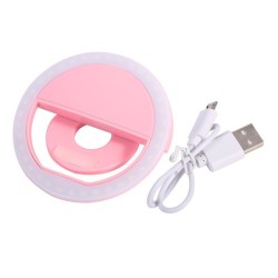 Mini Selfie Ring Light Rechargeable