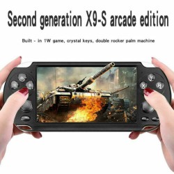 X9S Game Player Console Double Joystick 8G ROM 5.1 inch Handheld Game Player MP3 MP4 Player Video Camera