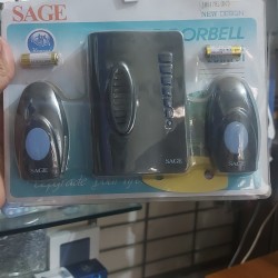 Sage Double Remote Control Door Bell