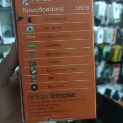 Peace D516 4Sim Mobile Phone Big Battery 3200mAh With Warranty