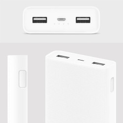 Xiaomi Mi Power Bank 3 20000mAh with 2-way USB-C Fast Charging 18 Watt Version 3