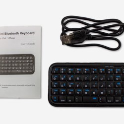 Mini Bluetooth Keyboard Rechargeable 